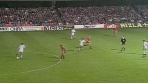 Wales v Belgium highlights 1990