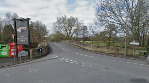 Makeney Road at Duffield Bridge in Duffield