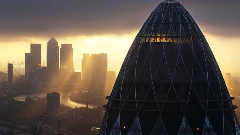 City of London skyline