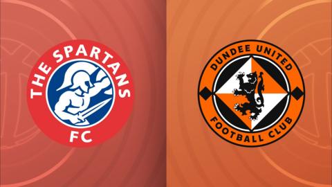 Spartans and Dundee United badges