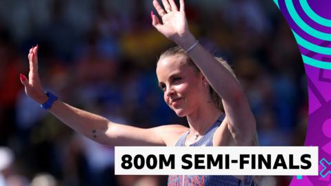 Great Britain's Keely Hodgkinson