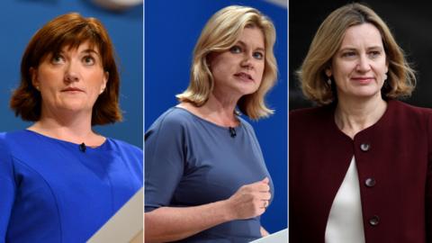 Nicky Morgan, Justine Greening and Amber Rudd