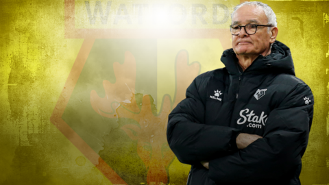 Watford boss Claudio Ranieri