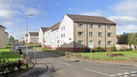 A general view of Fleming Way in Hamilton, South Lanarkshire.
