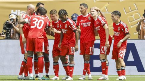 Benfica celebrate