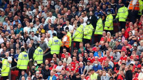 Man Utd and Leeds fans