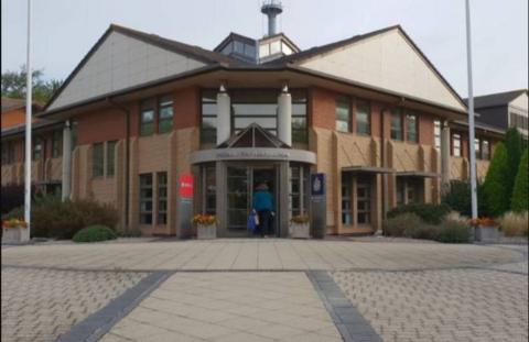 The HQ of Avon And Somerset Police and Avon Fire and Rescue in Portishead