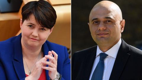 Ruth Davidson, Sajid Javid