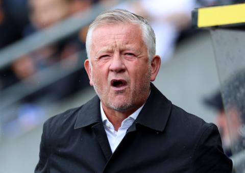 Sheffield United boss Chris Wilder
