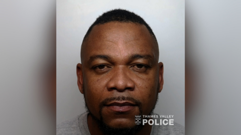 A mugshot of a man 