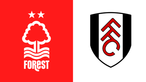 Nottingham Forest and Fulham club badges