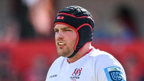 Eric O'Sullivan in action for the Ulster's men team