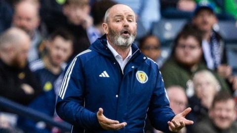 Scotland head coach Steve Clarke