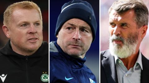 Neil Lennon, Lee Carsley and Roy Keane