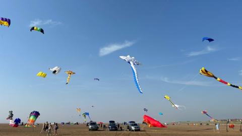 Kites at Lytham