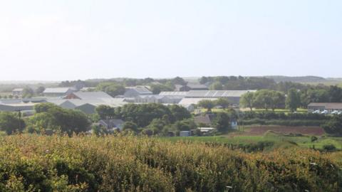 The base at Castlemartin range