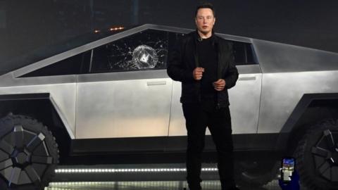 Elon Musk and Cybertruck