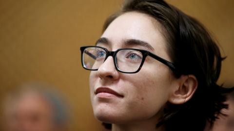 American student Lara Alqasem appears in Israel's Supreme Court in Jerusalem