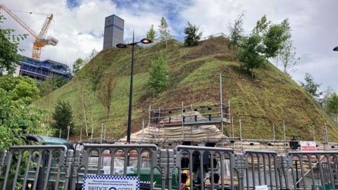 Marble Arch Mound on 28 July 2021