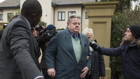 Robbie Coltrane in National Treasure