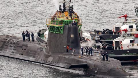 Astute-class nuclear-powered fleet submarine pictured in March 2025