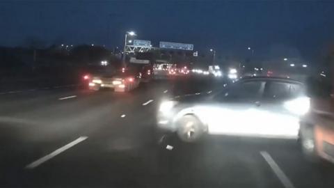 M25 crash