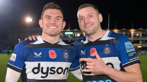 Ben Spencer and Finn Russell