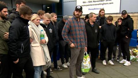 Nottingham Panthers' assistant coach has addresses fans