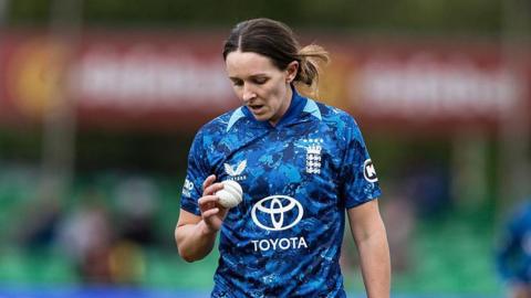 England bowler Kate Cross