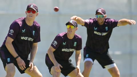 Zak Crawley, Harry Brook and Joe Root