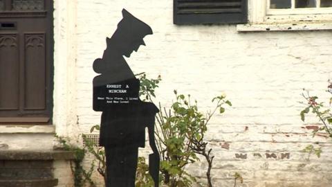 Soldier silhouette in Walkington