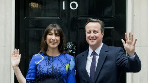 David and Samantha Cameron