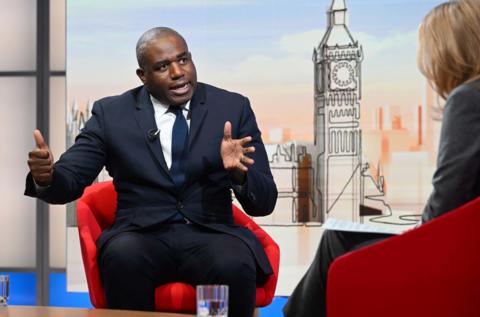 Foreign Secretary David Lammy