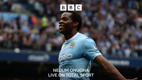 Nedum Onuoha in action during his time with Manchester City