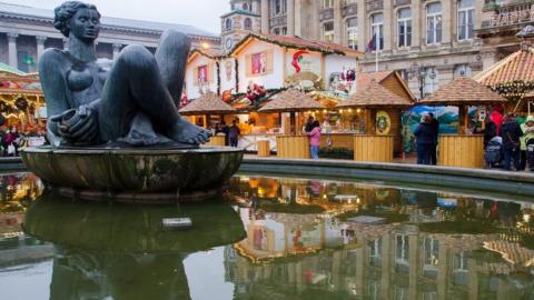 The Floozie at the Christmas market