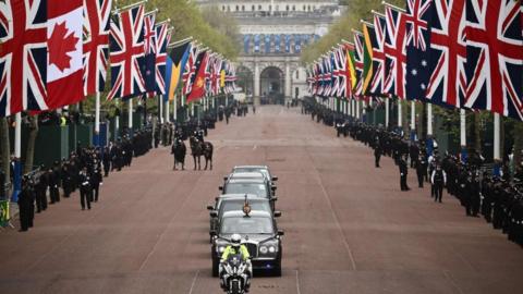 The view down the Mall