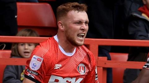 Sonny Carey celebrates Millwall opener