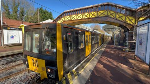 Reopened footbridge at Cullercoats station