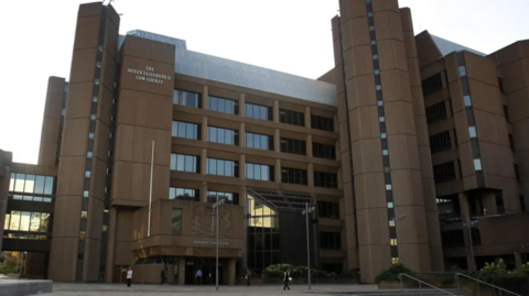 Exterior of Liverpool Crown Court buildings.