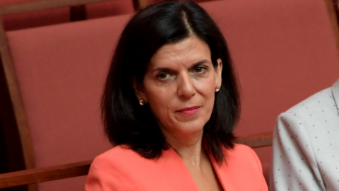 Julia Banks in parliament in 2019