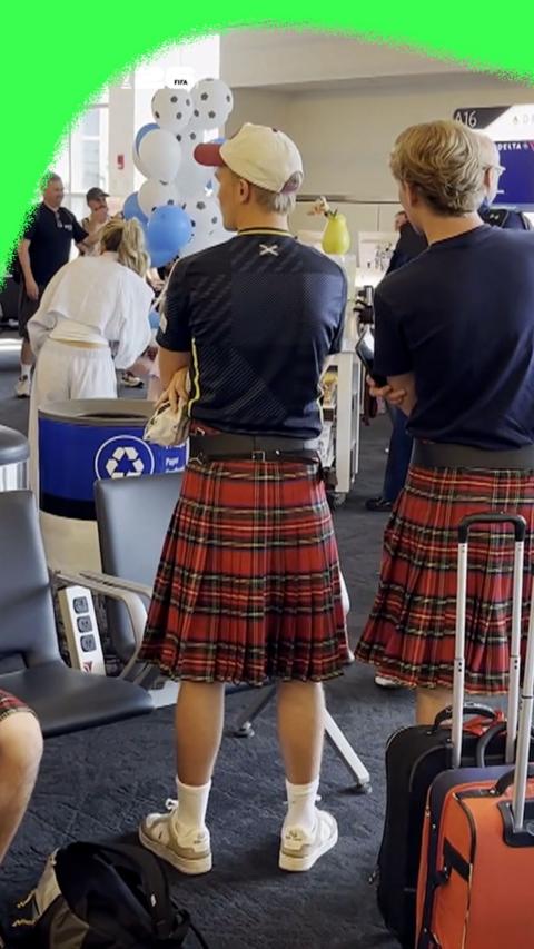 Scotland supporters