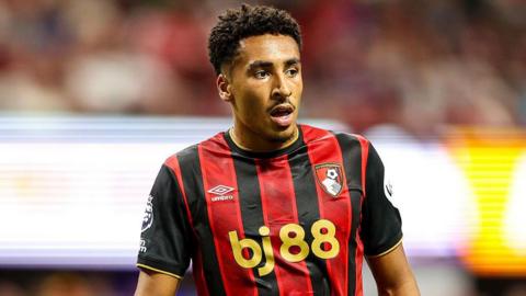 James Hill in action for Bournemouth