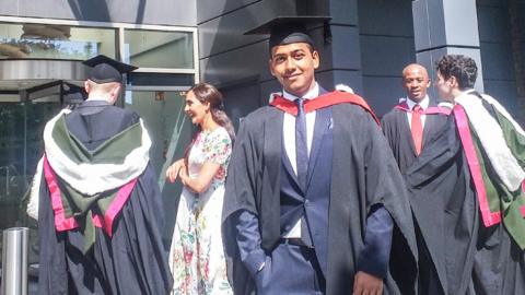 Arpan Doshi graduating ceremony