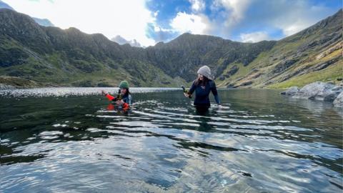 waterloggers visit Cader Idris