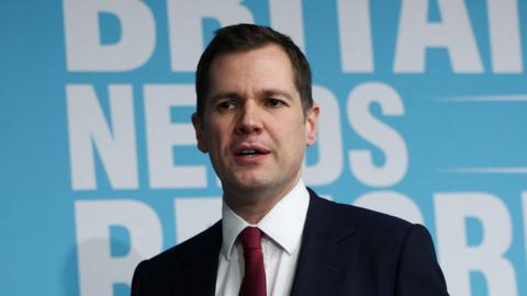 Reform UK Treasury spokesman Robert Jenrick