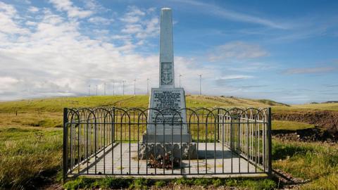 Iolaire Memorial on Lewis