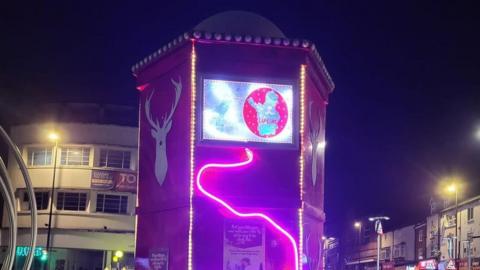 Giant postbox