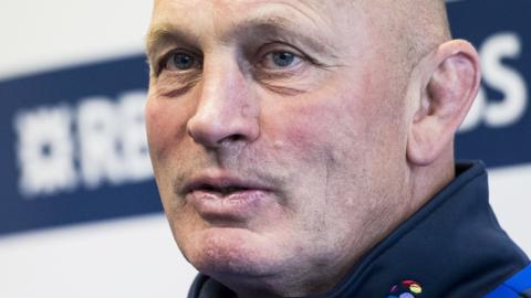 Scotland head coach Vern Cotter speaks to the media after announcing his squad for the 2017 Six Nations