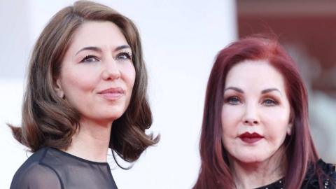 Sofia Coppola and Priscilla Presley