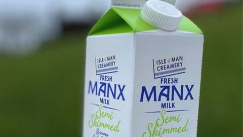 Isle of Man Creamery carton of milk